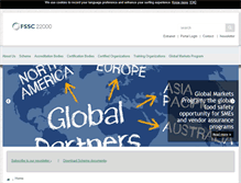Tablet Screenshot of fssc22000.com